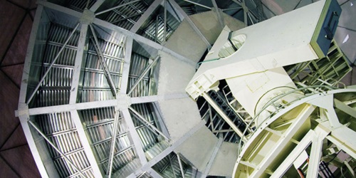 Metsähovi radio telescope dish image